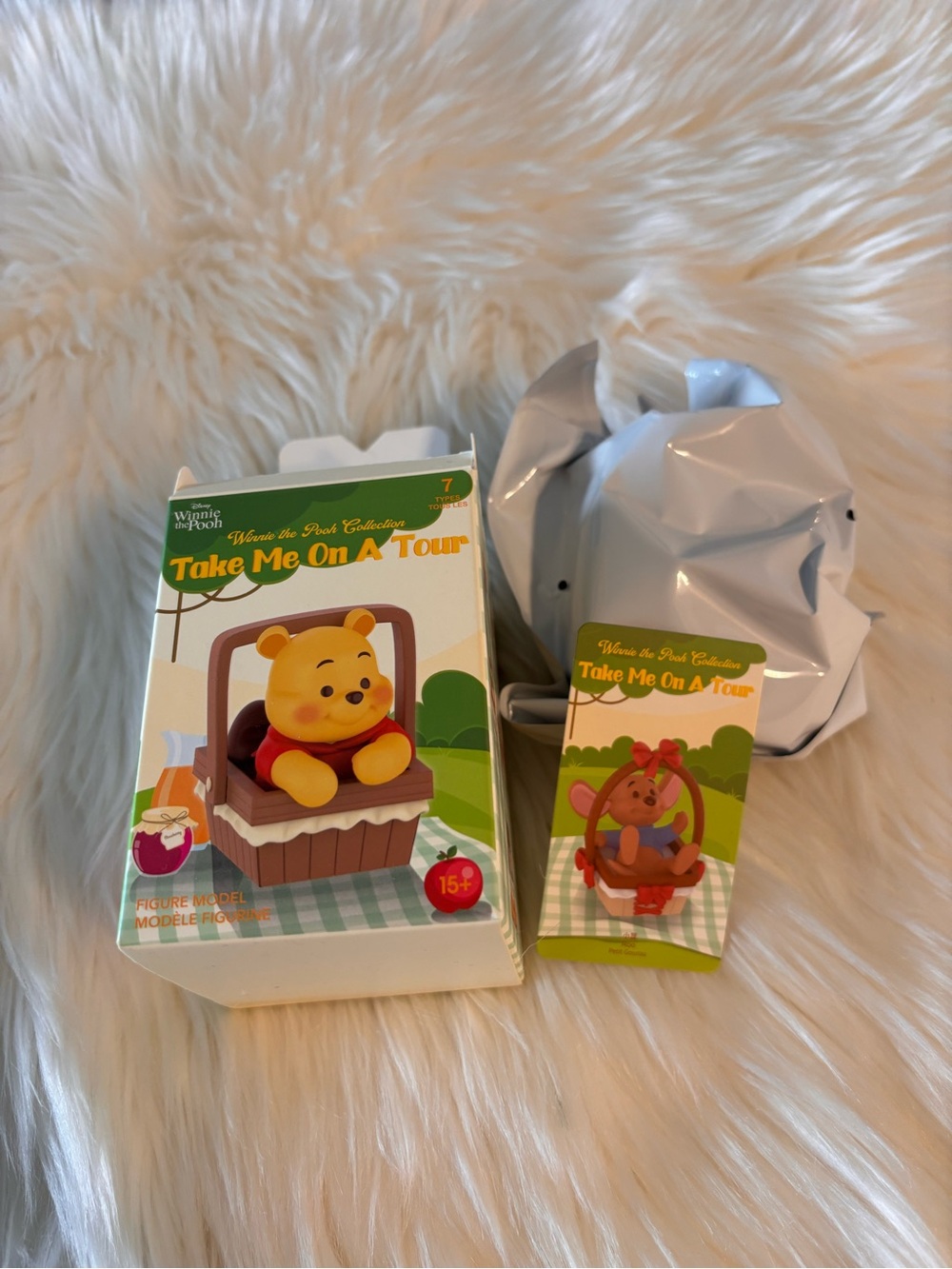 Disney Miniso Winnie the Pooh Take Me On A Tour Figure OPEN BOX - Roo